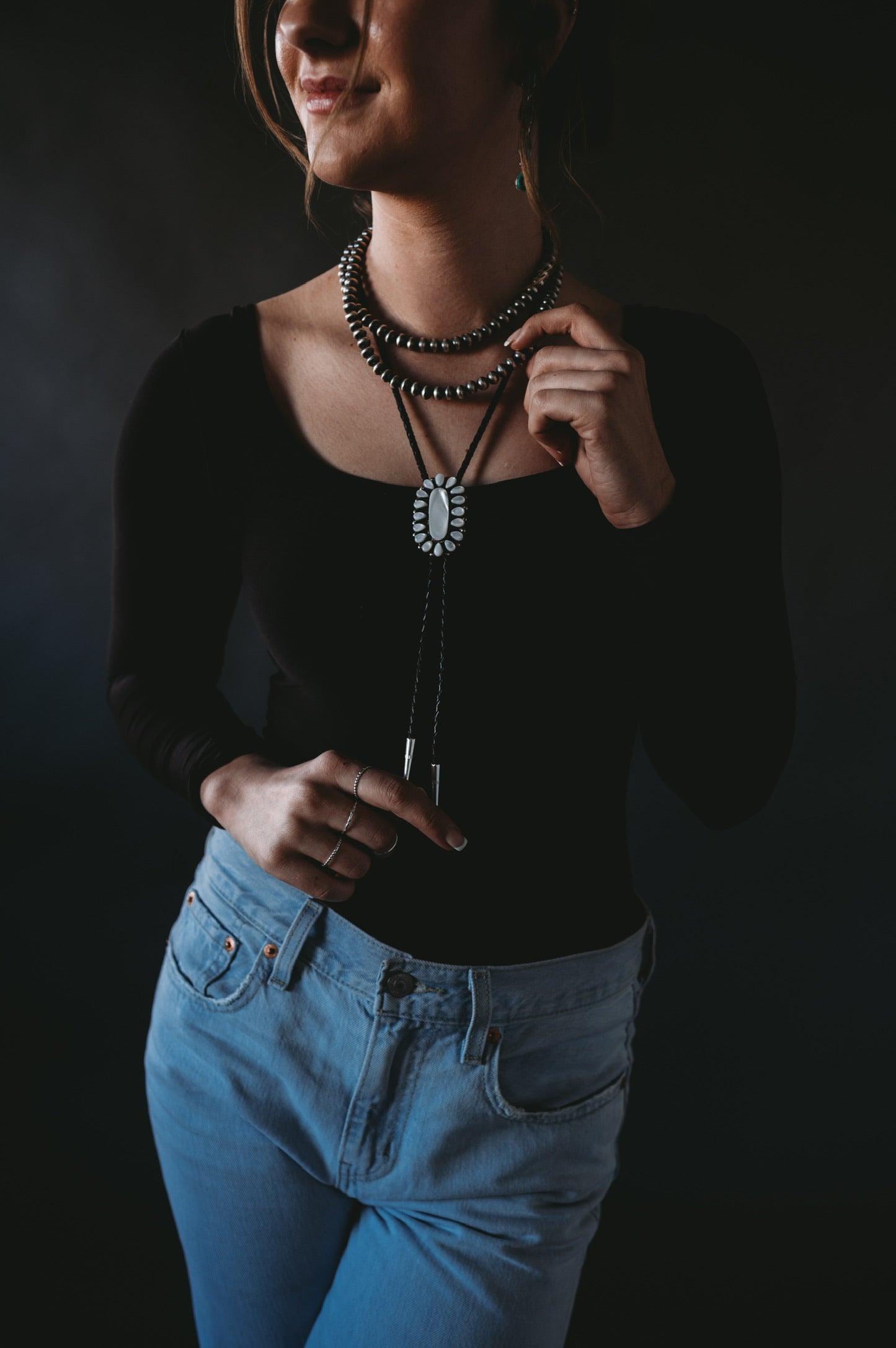 Mother of Pearl Bolo