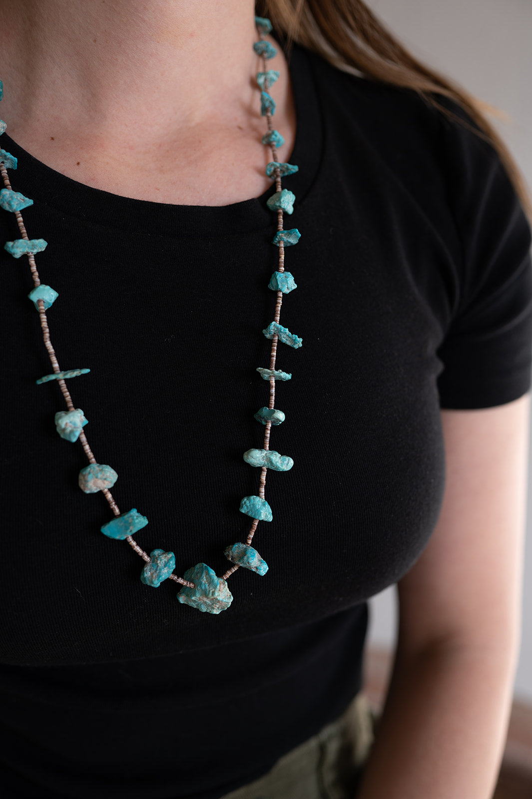 29" Vintage Heshi Necklace