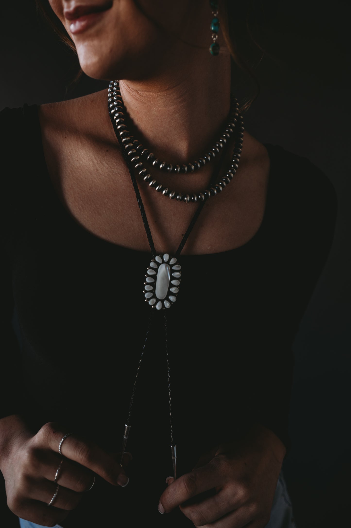Mother of Pearl Bolo