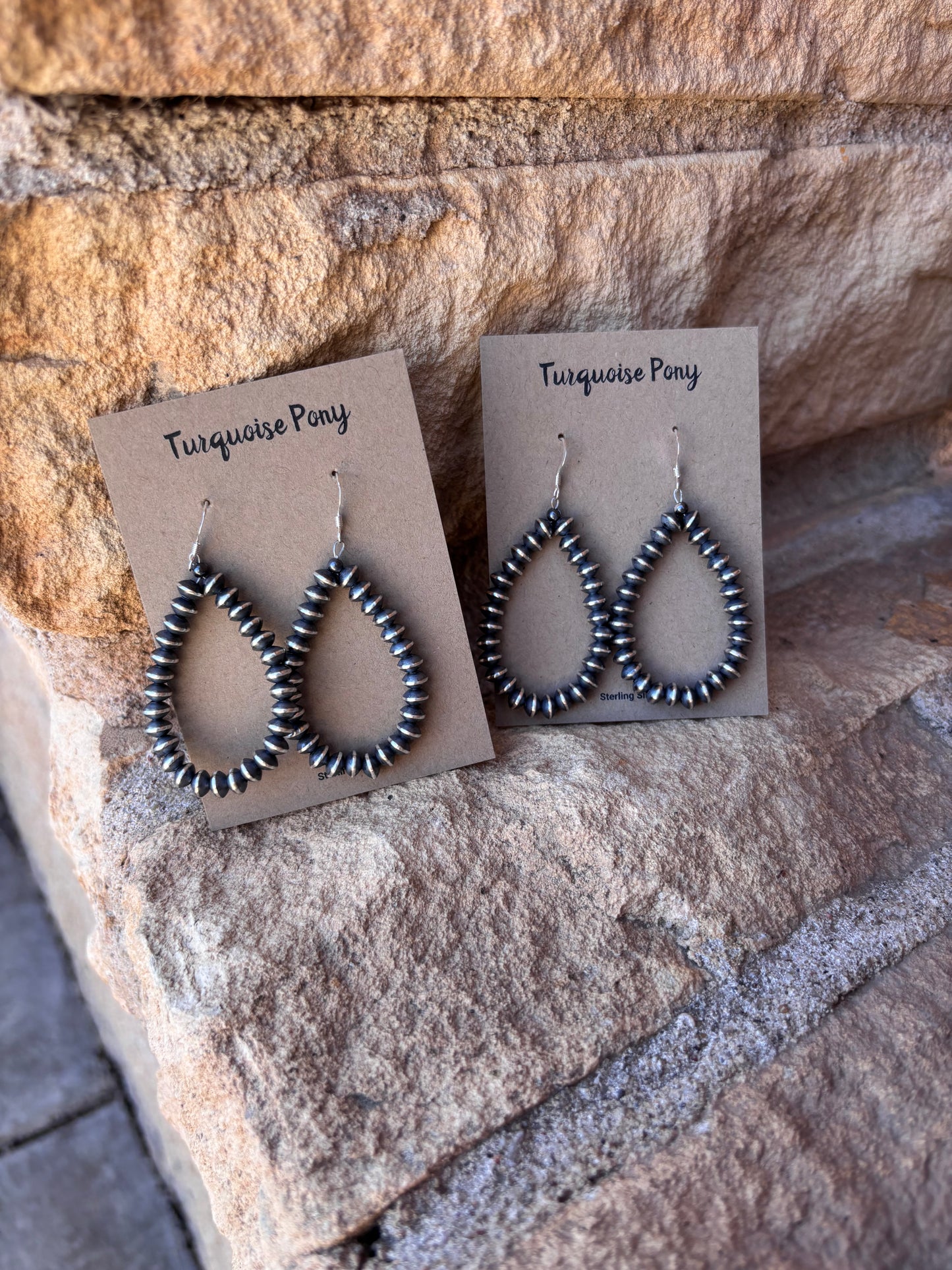 Navajo Peal Disk Hoops