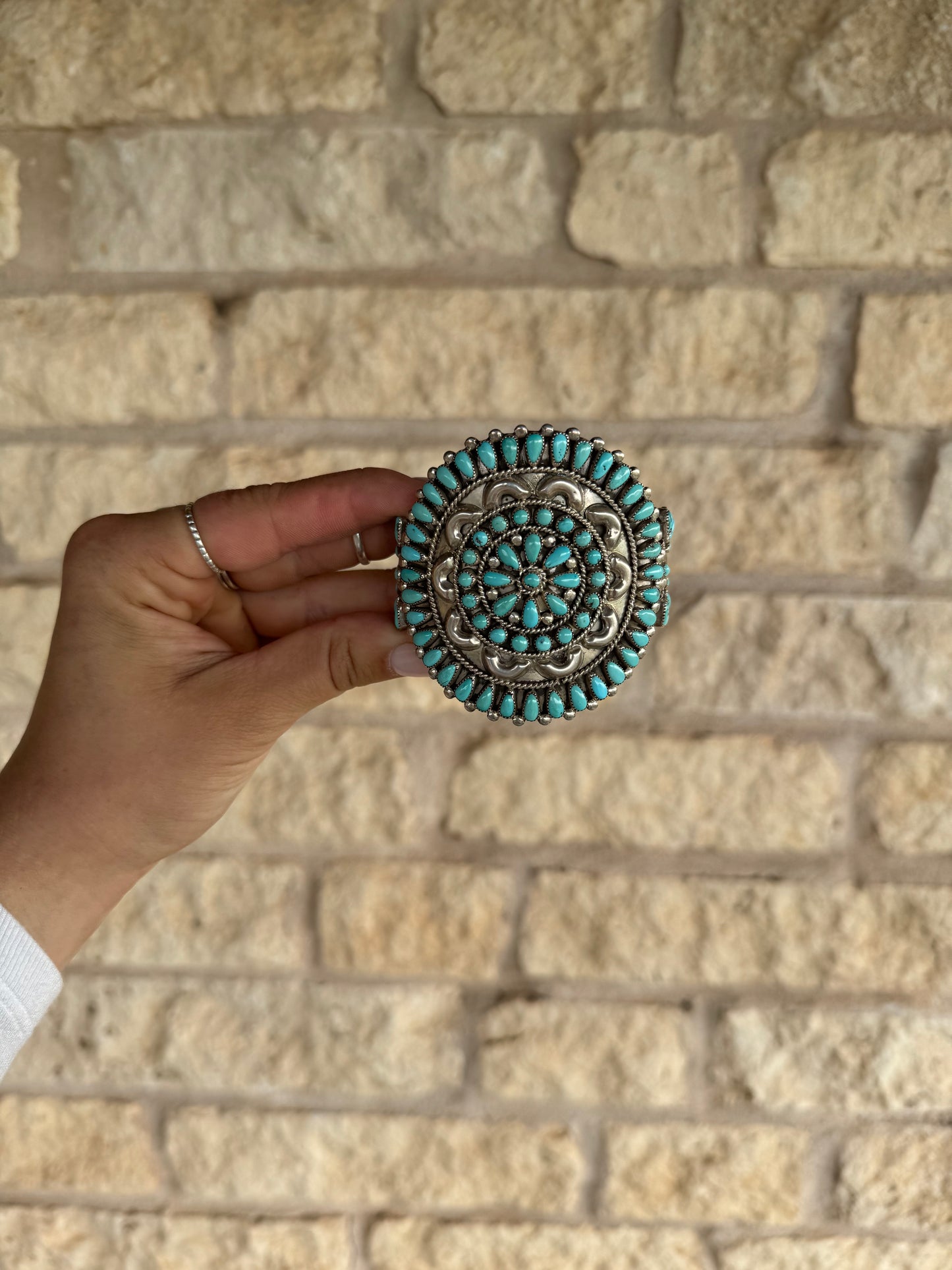 Traditional Vintage Turquoise Cuff