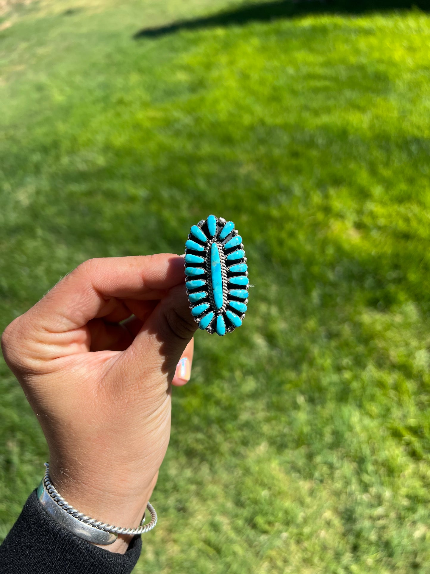 Oval Turquoise Ring