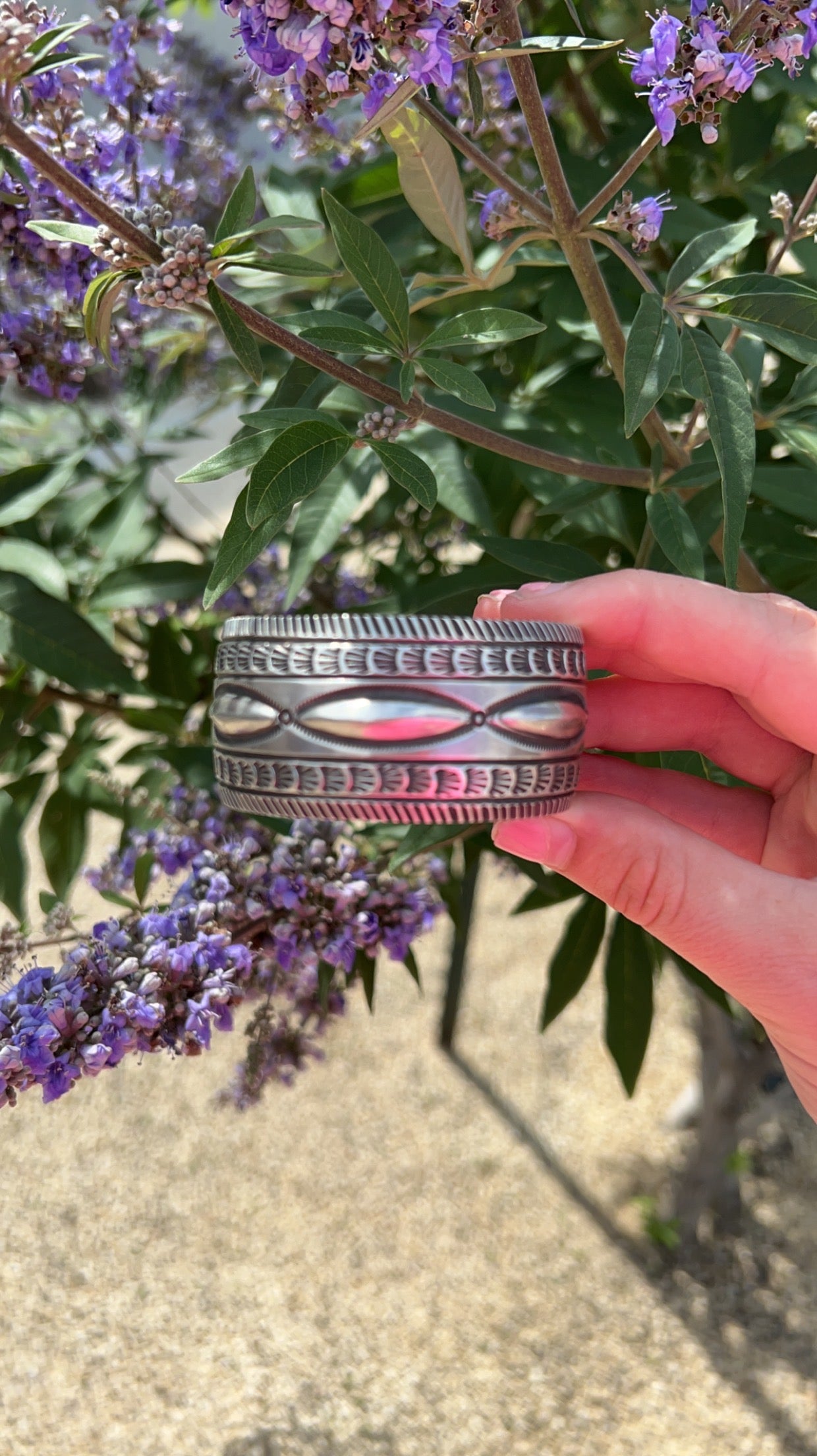 Aaron Toadlene Silver Bracelet`