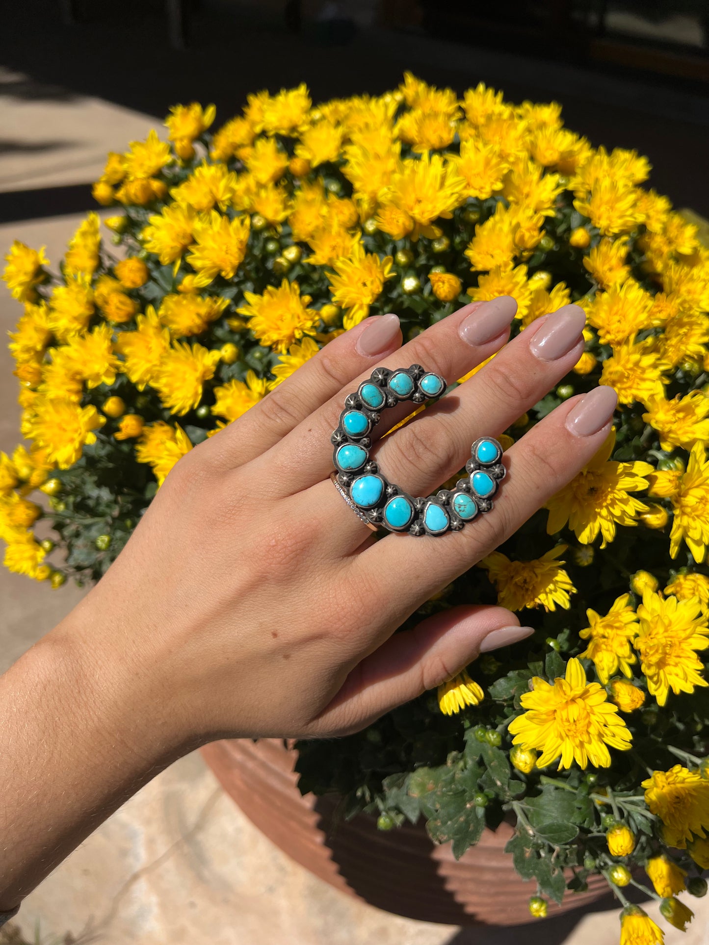 Turquoise Naja Ring