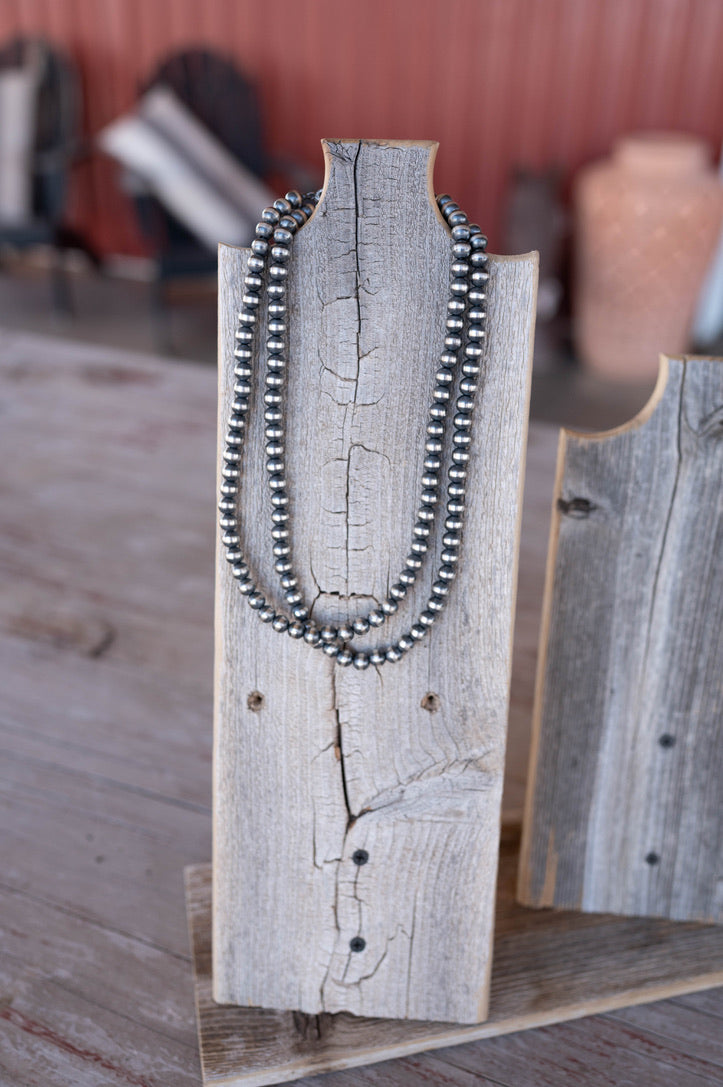8mm Navajo Pearl Necklace