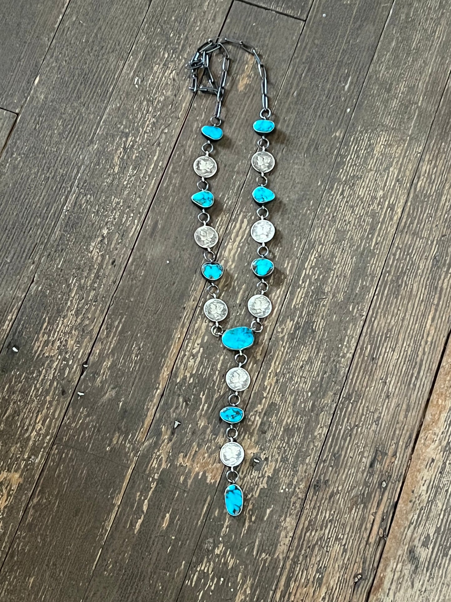 Liberty/Turquoise Lariat