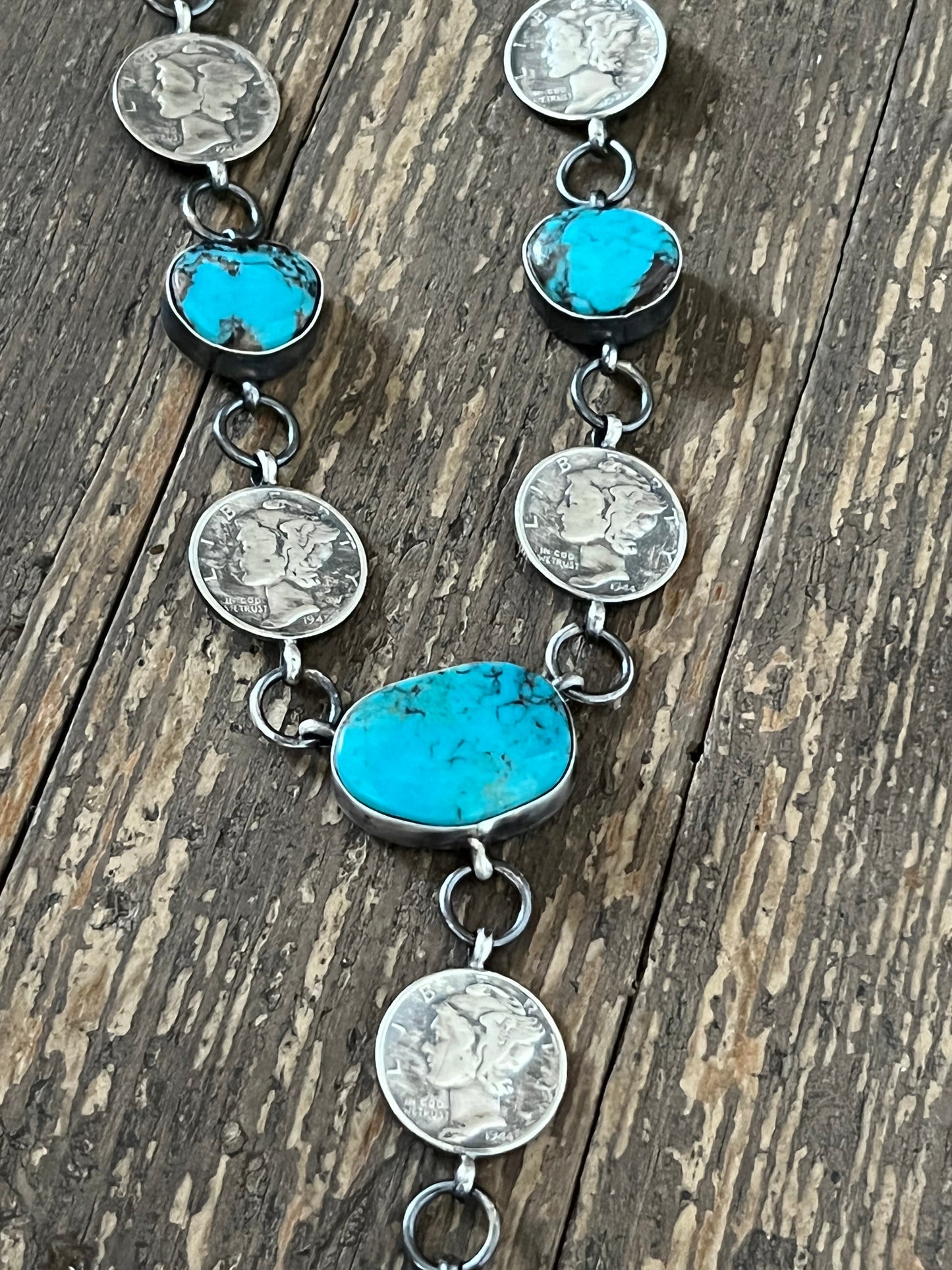 Liberty/Turquoise Lariat