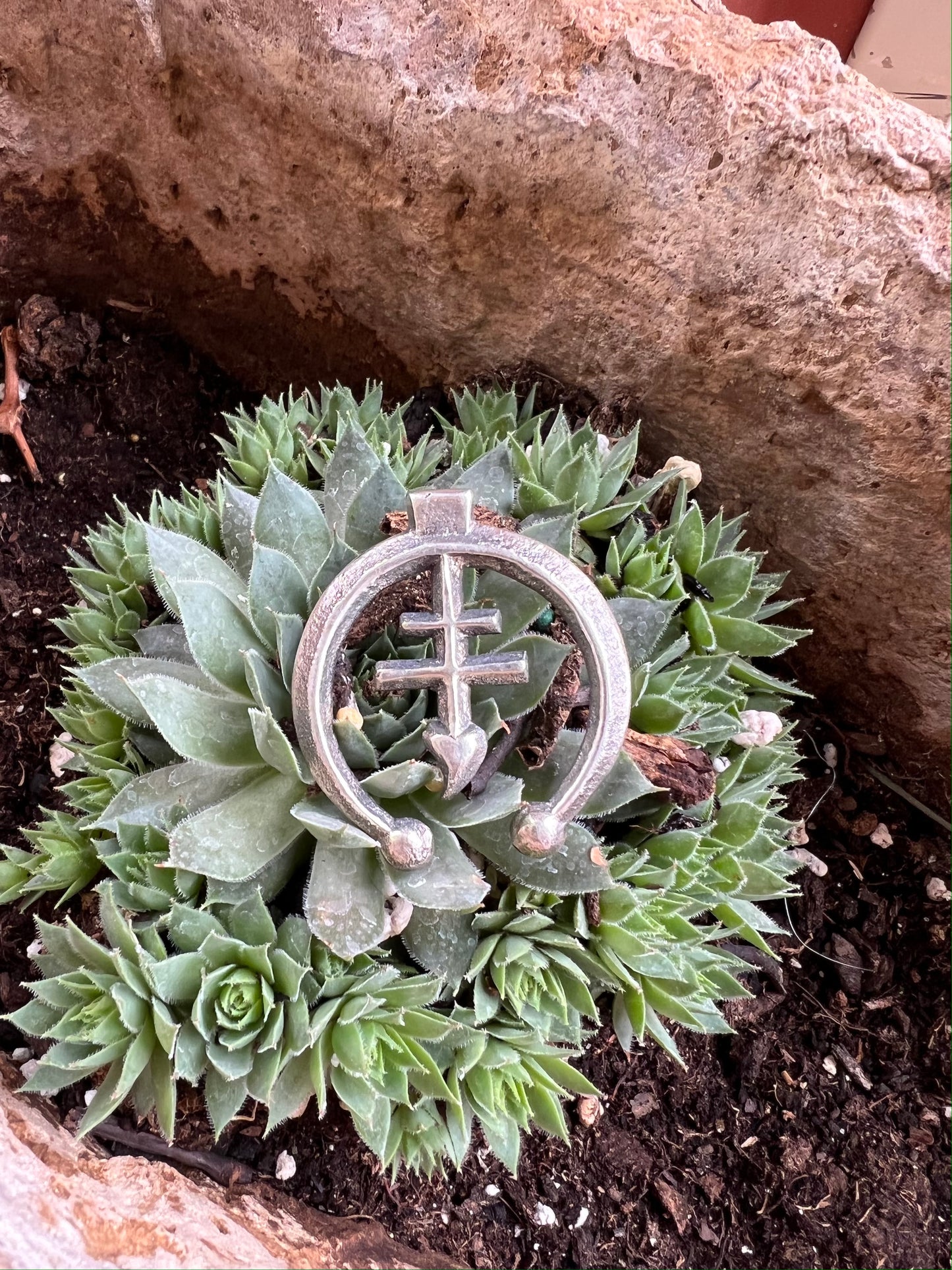 Sandcast Pendant
