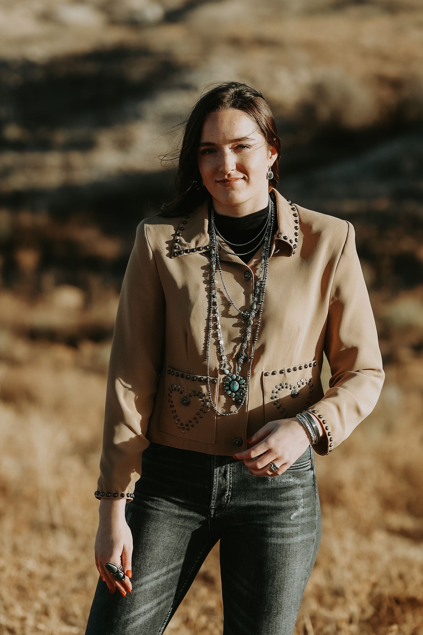 Sonoran Gold Lariat Necklace