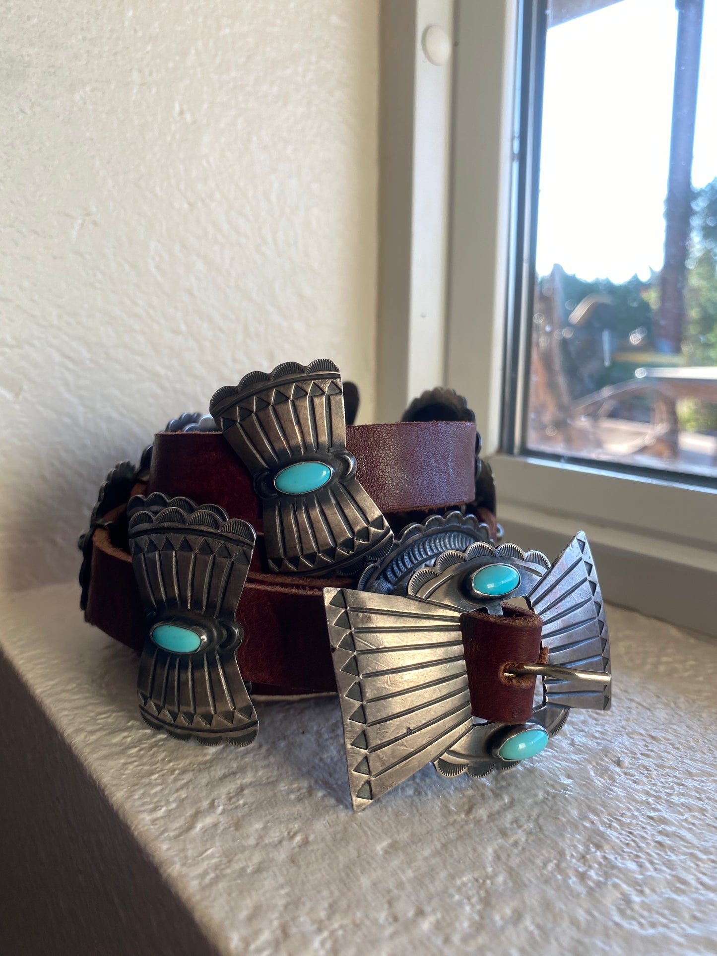 SC Turquoise Multi Concho Belt