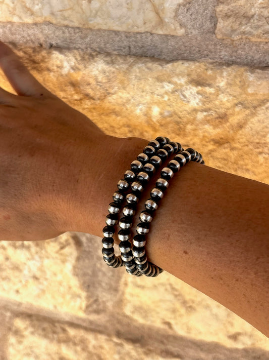 5mm Navajo Pearl Bracelets