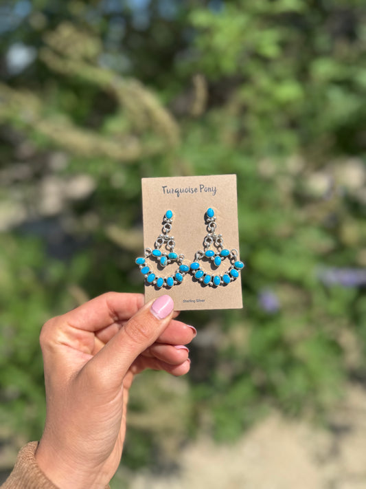 Turquoise Chandelier