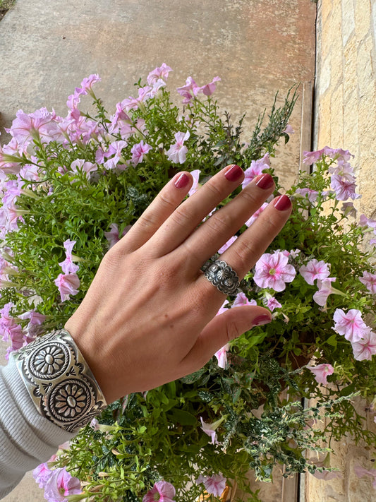 Sterling Cigar Ring