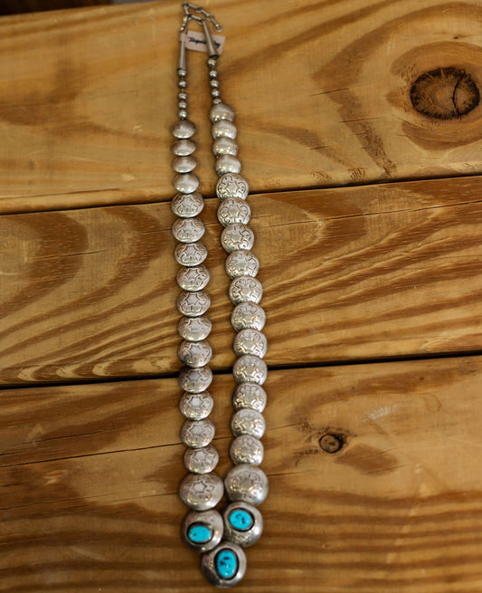 26" Stamped Pillow Pearls