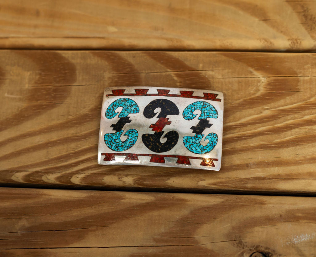 Zuni Inlay Buckle
