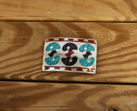 Zuni Inlay Buckle