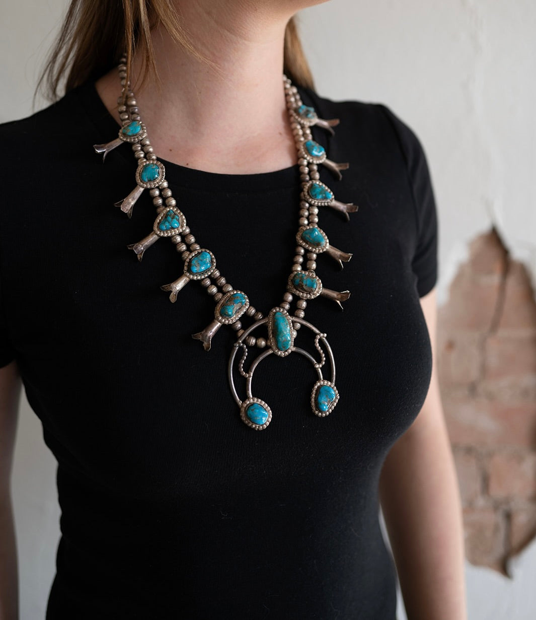 Vintage Turquoise Squash