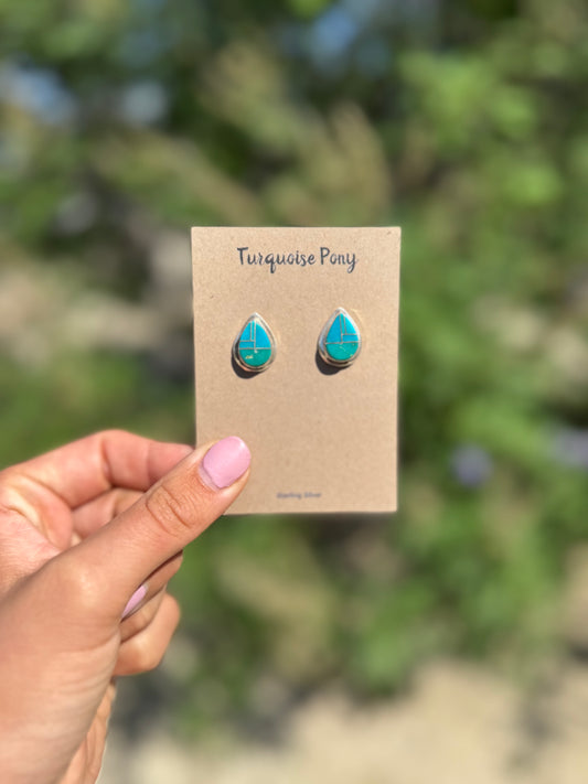 Marie Zuni Inlay Studs