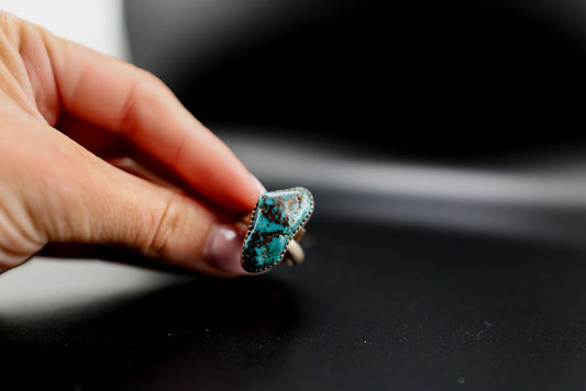 Turquoise Nugget Ring