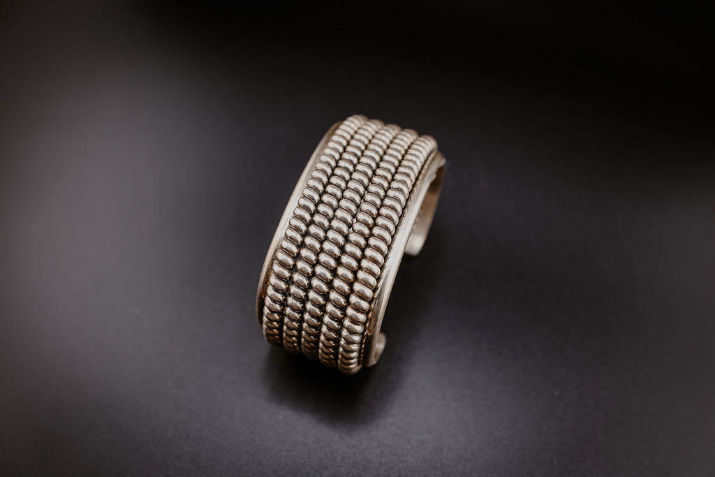 Sterling Rope Cuff