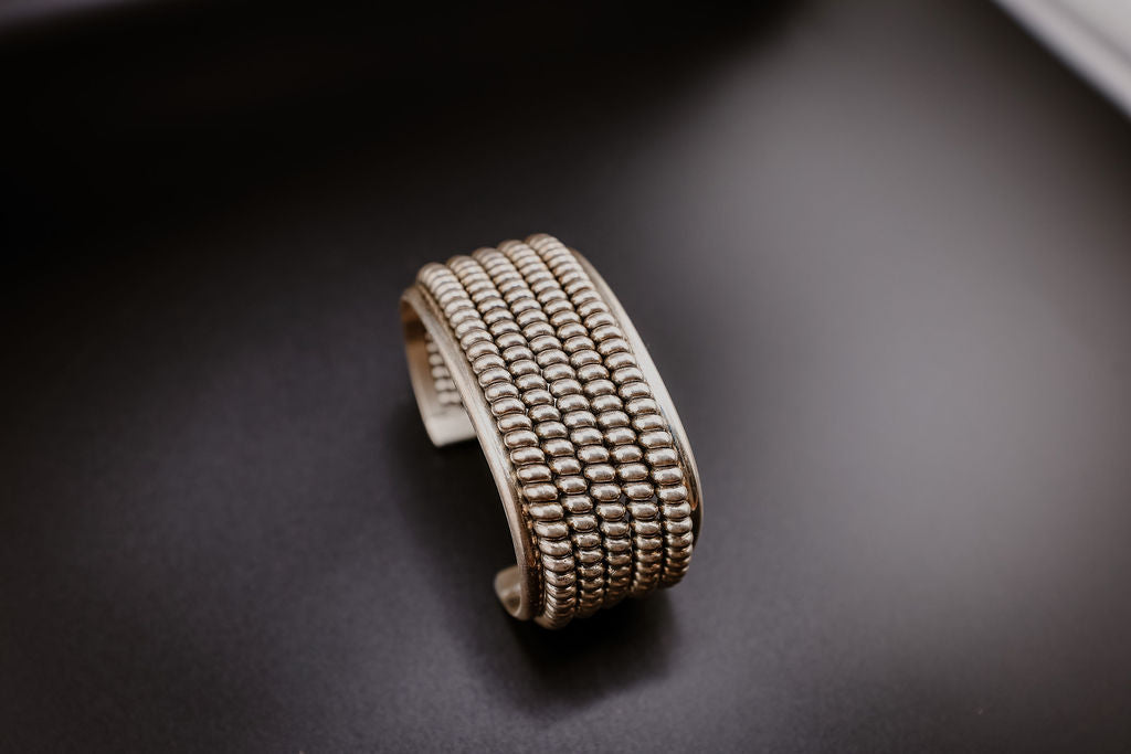 Sterling Rope Cuff