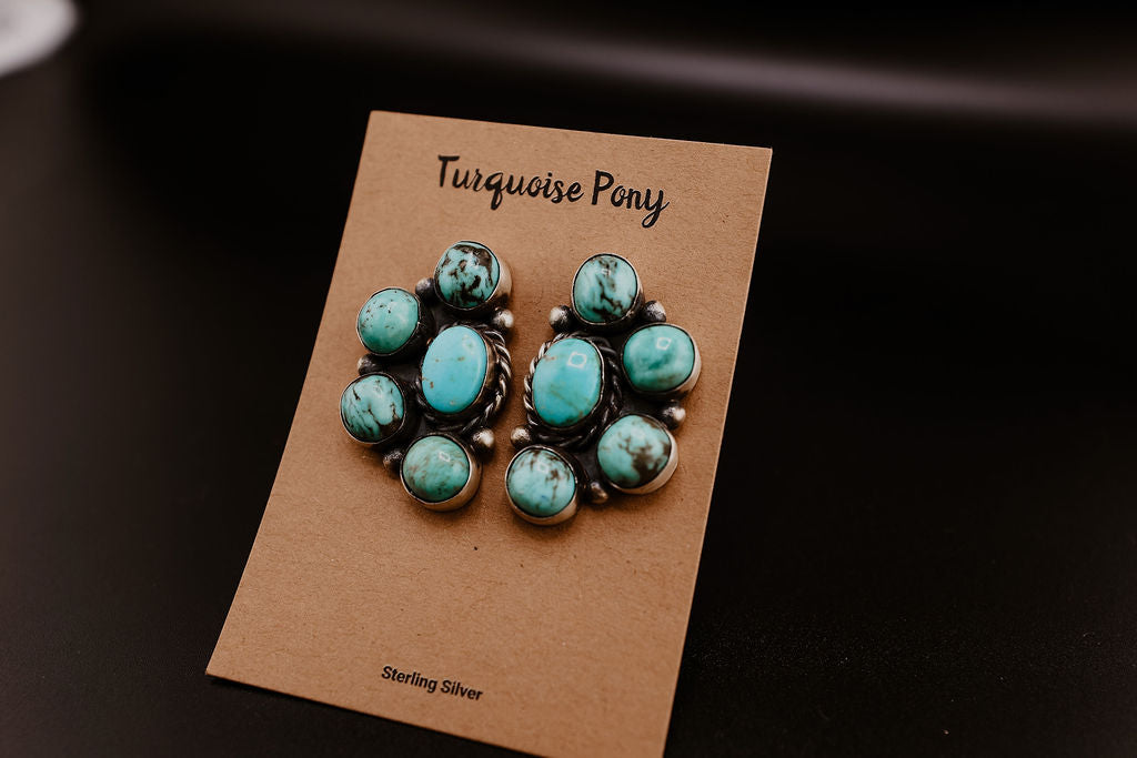 Turquoise Half Culster