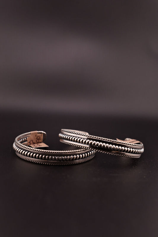 Sterling Twisted Stackers