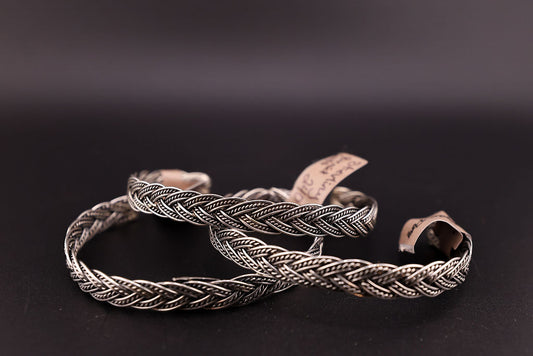 Briaded Twist Sterling Stacker