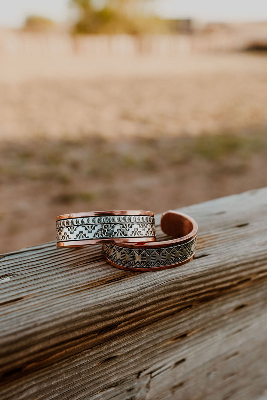 Thick Copper Cuffs