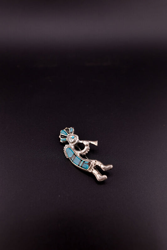 Inlay Dancer Brooch