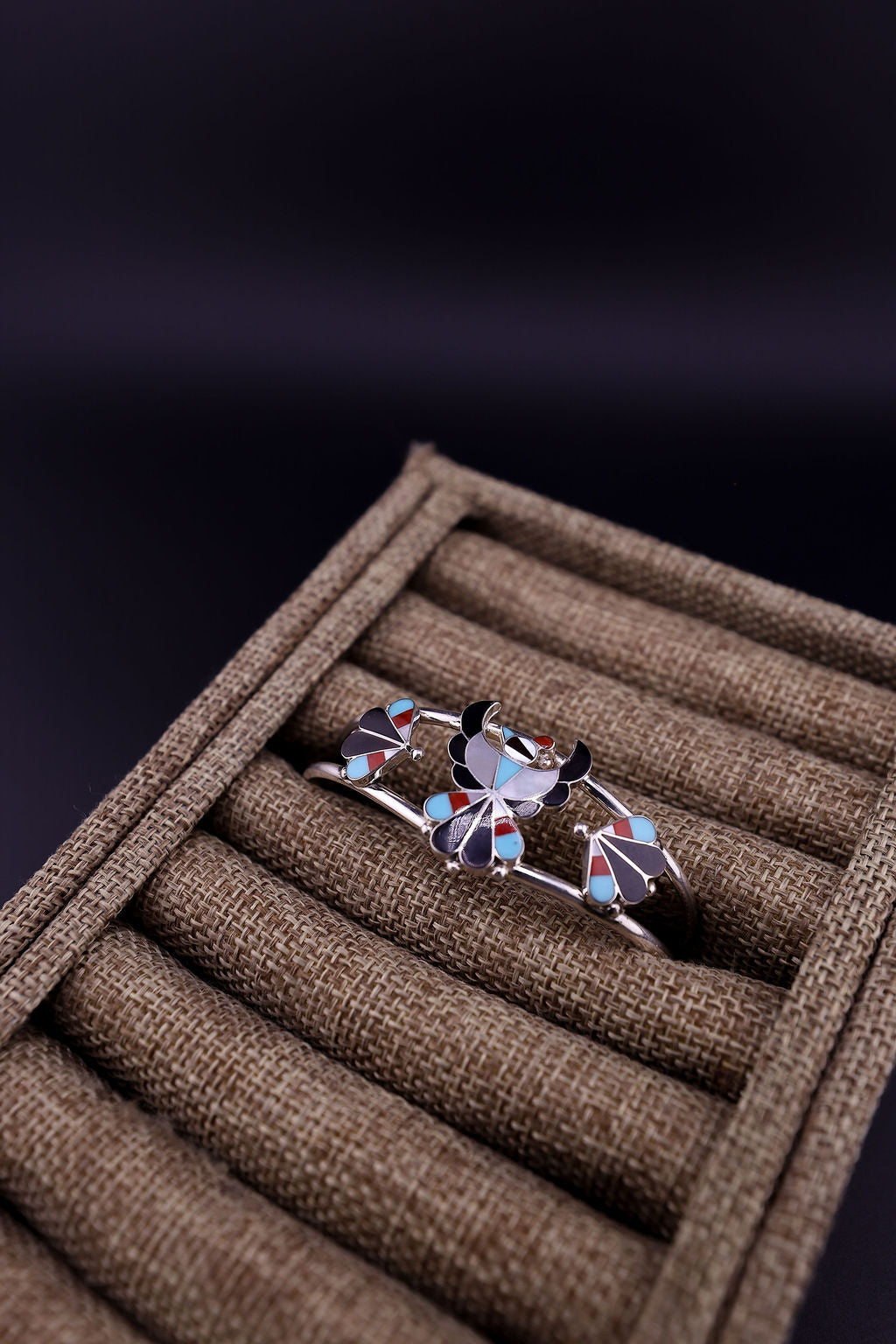 Inlay Thunderbird Cuff