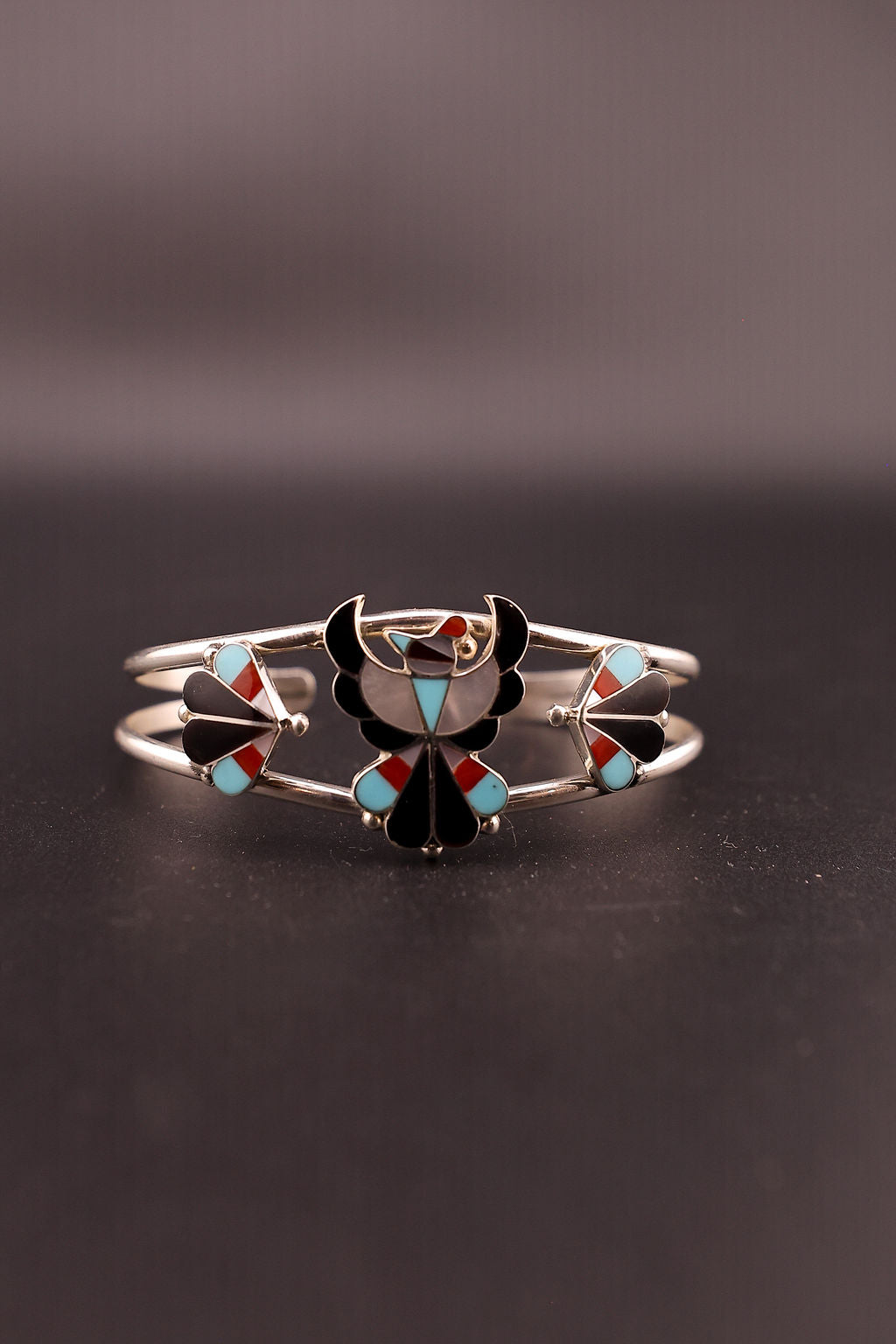 Inlay Thunderbird Cuff