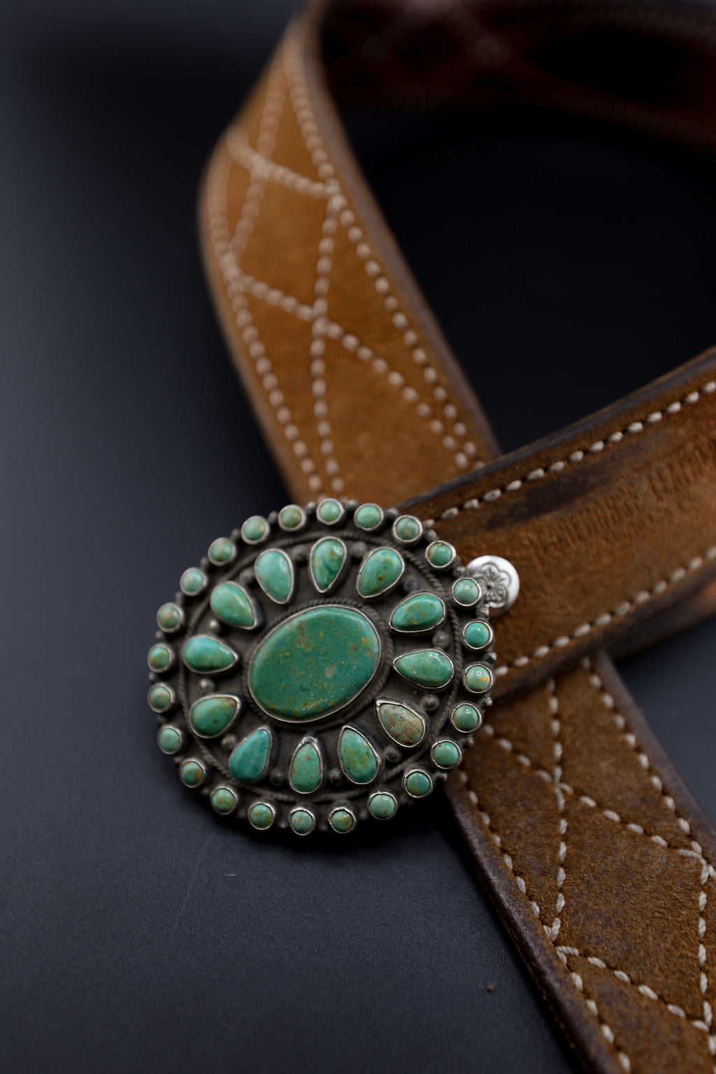 Turquosie Cluster Buckle