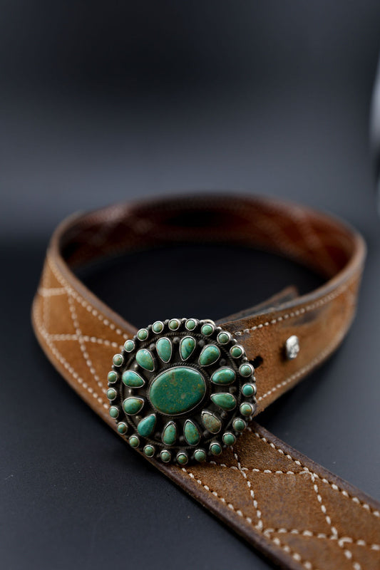 Turquosie Cluster Buckle