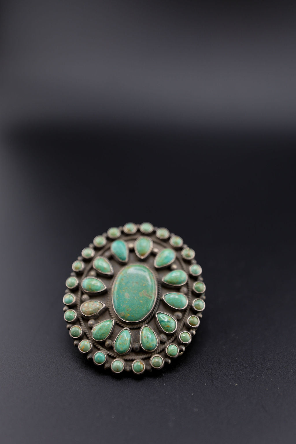 Turquosie Cluster Buckle