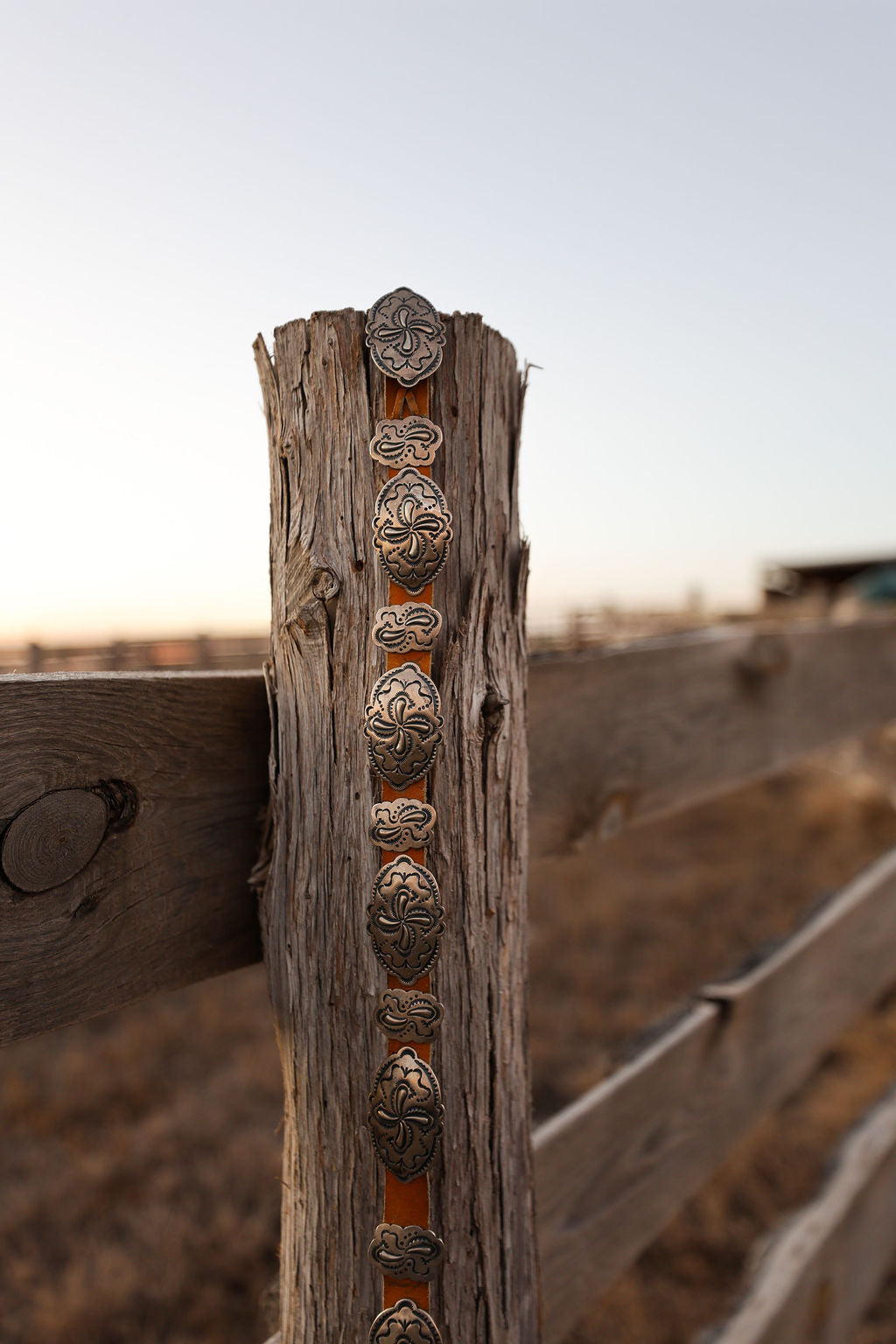 Gilbert Tom Navajo Concho Belt