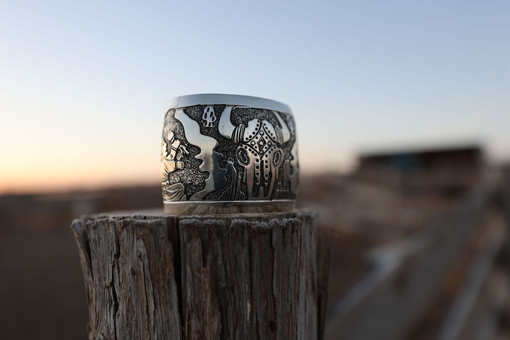 Steerhead Storyteller Cuff