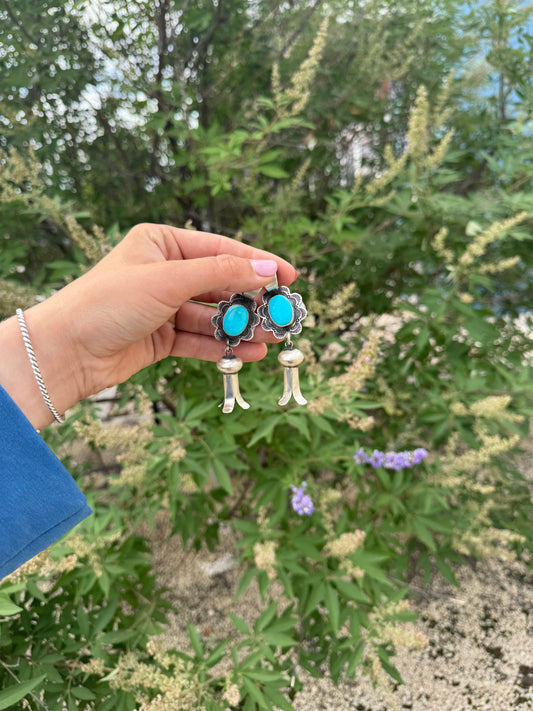 Derrick Cadman Turquoise Blossom Pendant