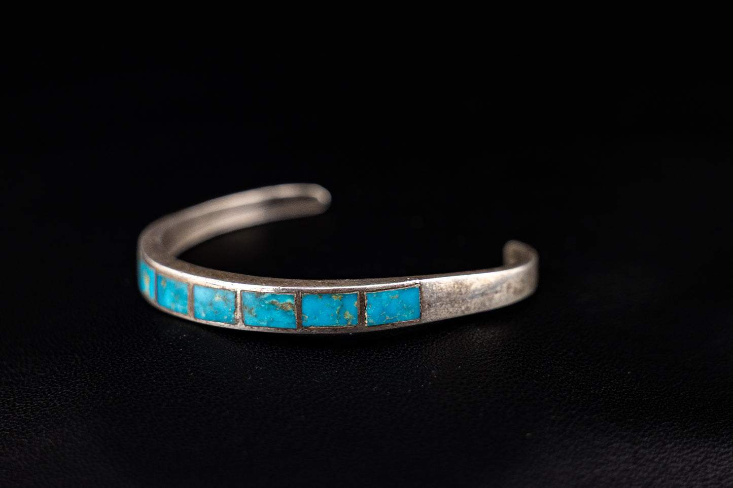 Vintage Zuni Inlay Cuff