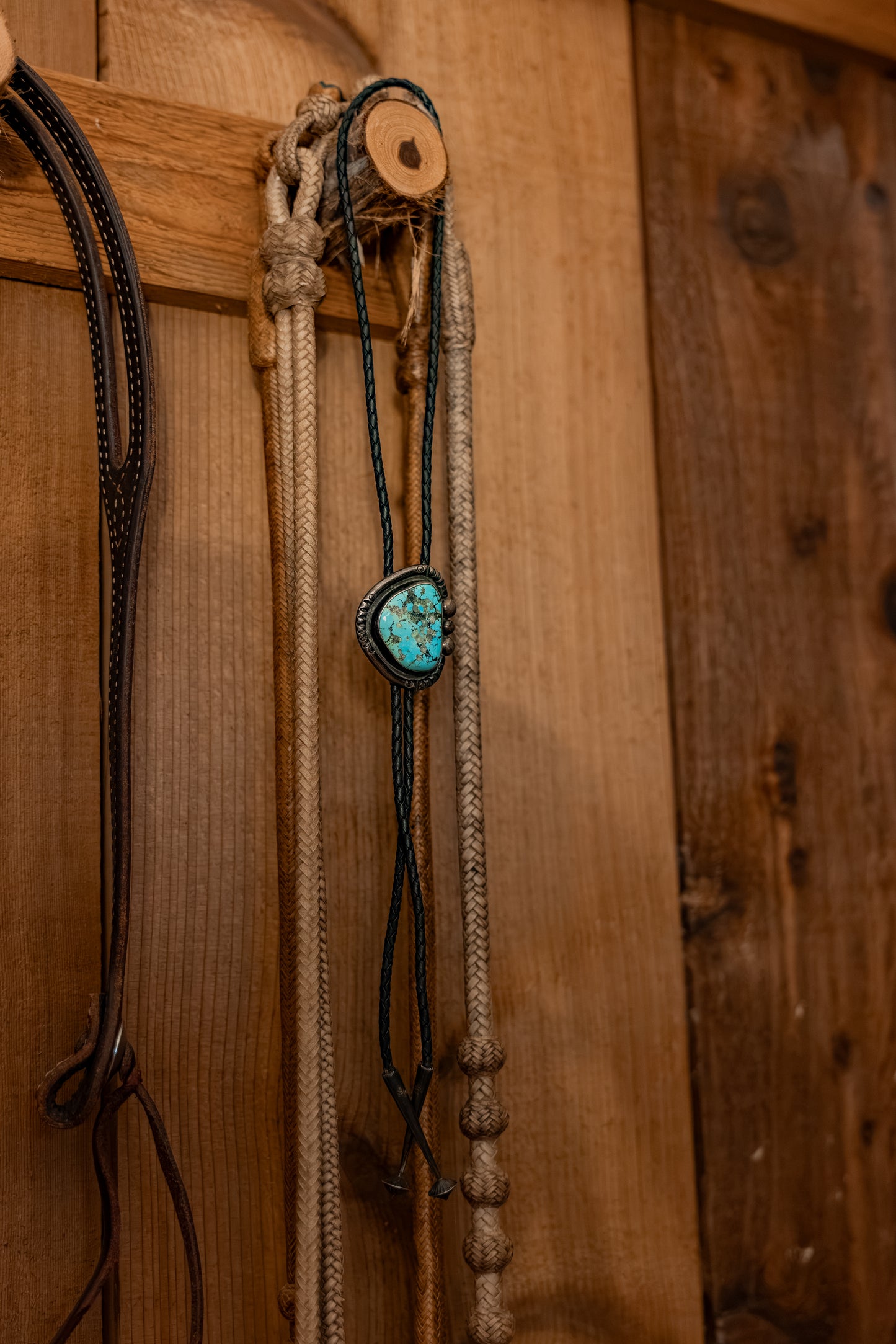 Vintage Turquoise Bolo
