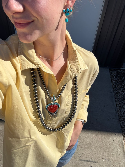 Shawn Cayatineto Heart Pendant