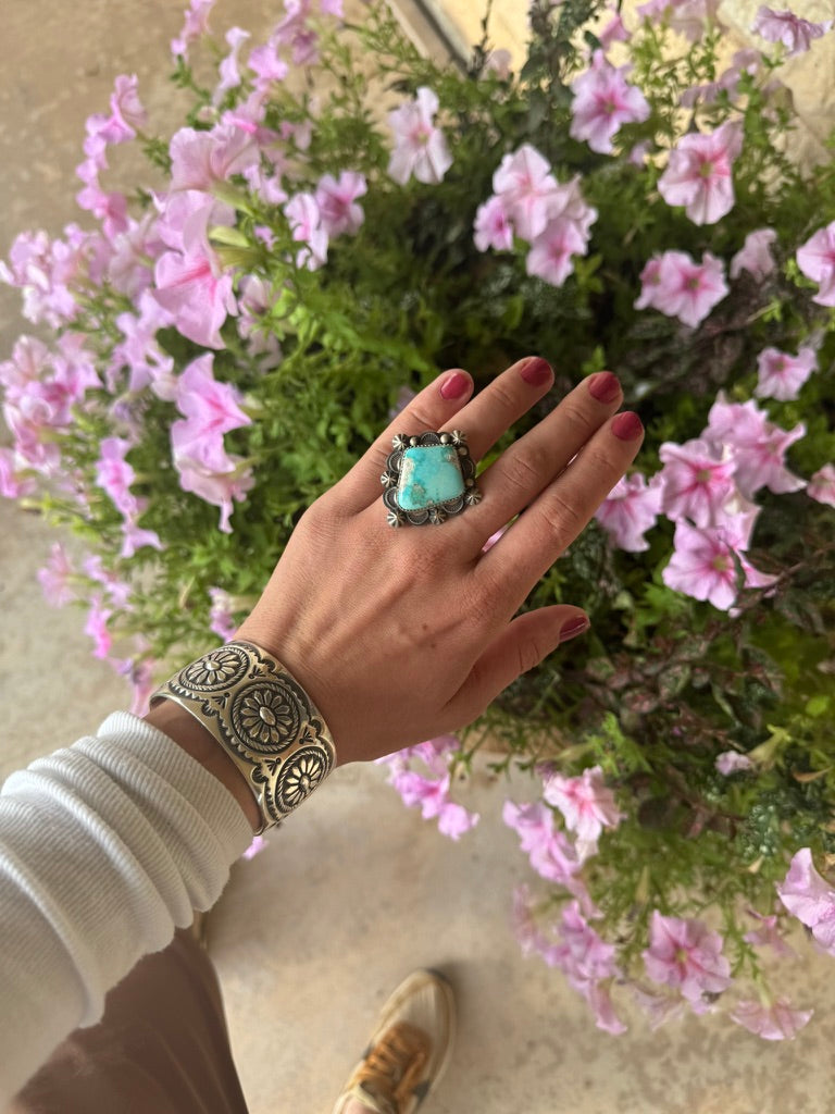 Caddy Ring – Turquoise Pony