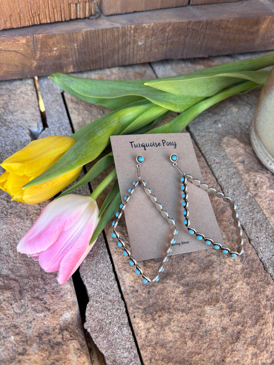 Zuni Teardrop Dangles