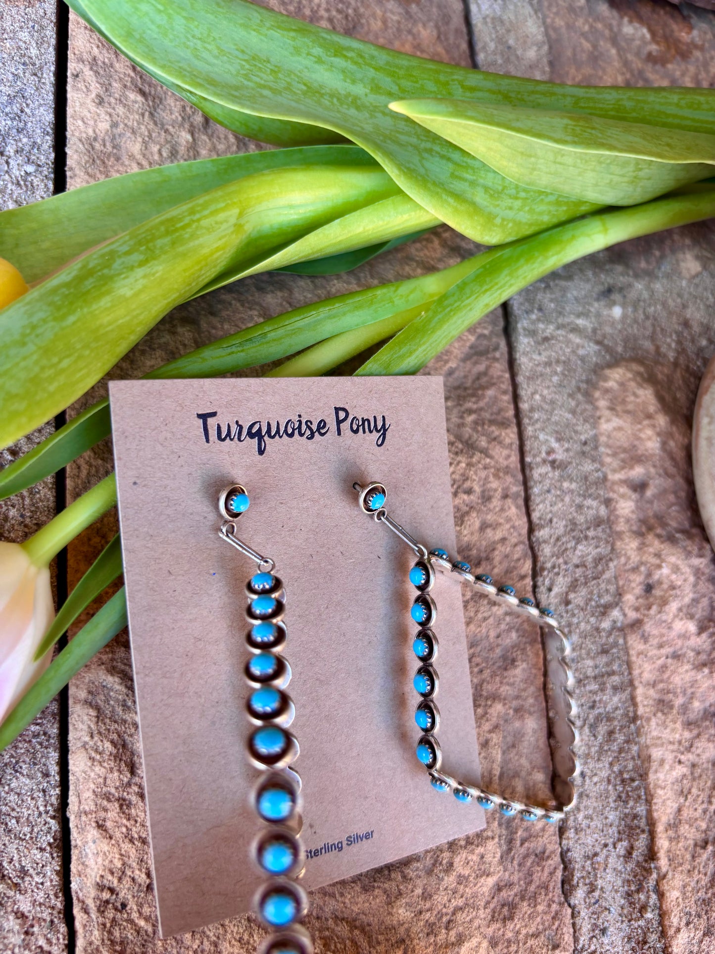 Zuni Teardrop Dangles