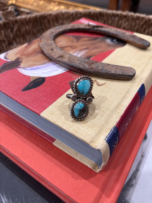 Vintage Two Stone Ring