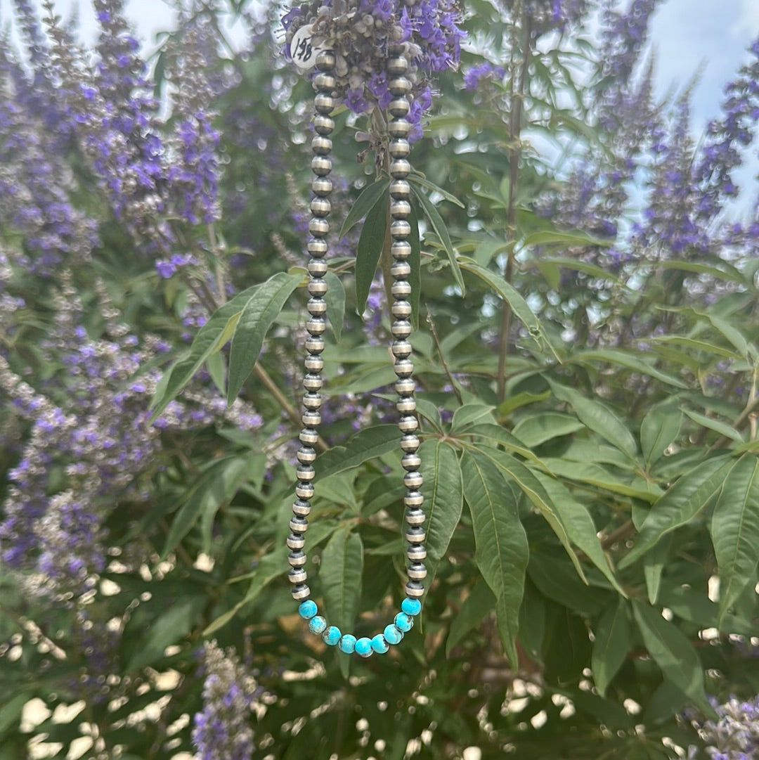Navajo Pearl and Turquosie Necklaces