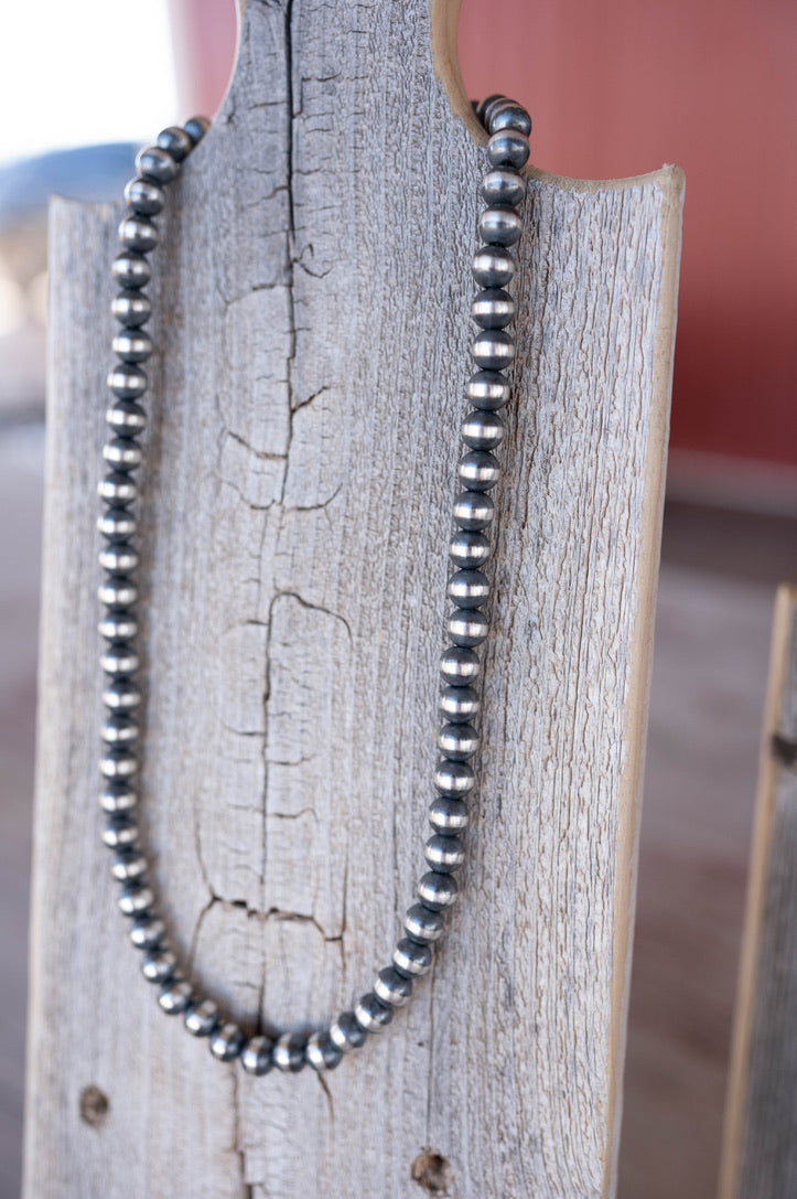 8mm Navajo Pearl Necklace